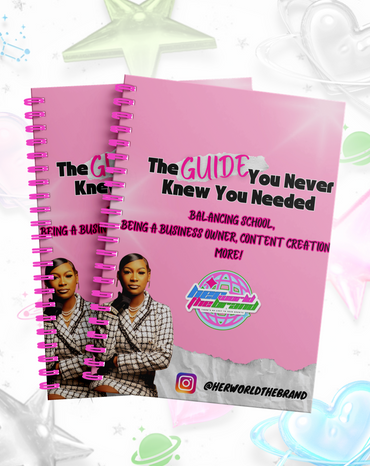 THE GUIDE YOU NEVER KNEW YOU NEEDED - BALANCING SCHOOL, BEING A BUSINESS OWNER, CONTENT CREATION + MORE!