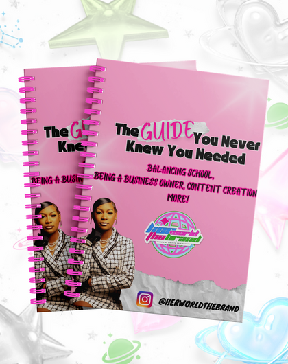 THE GUIDE YOU NEVER KNEW YOU NEEDED - BALANCING SCHOOL, BEING A BUSINESS OWNER, CONTENT CREATION + MORE!